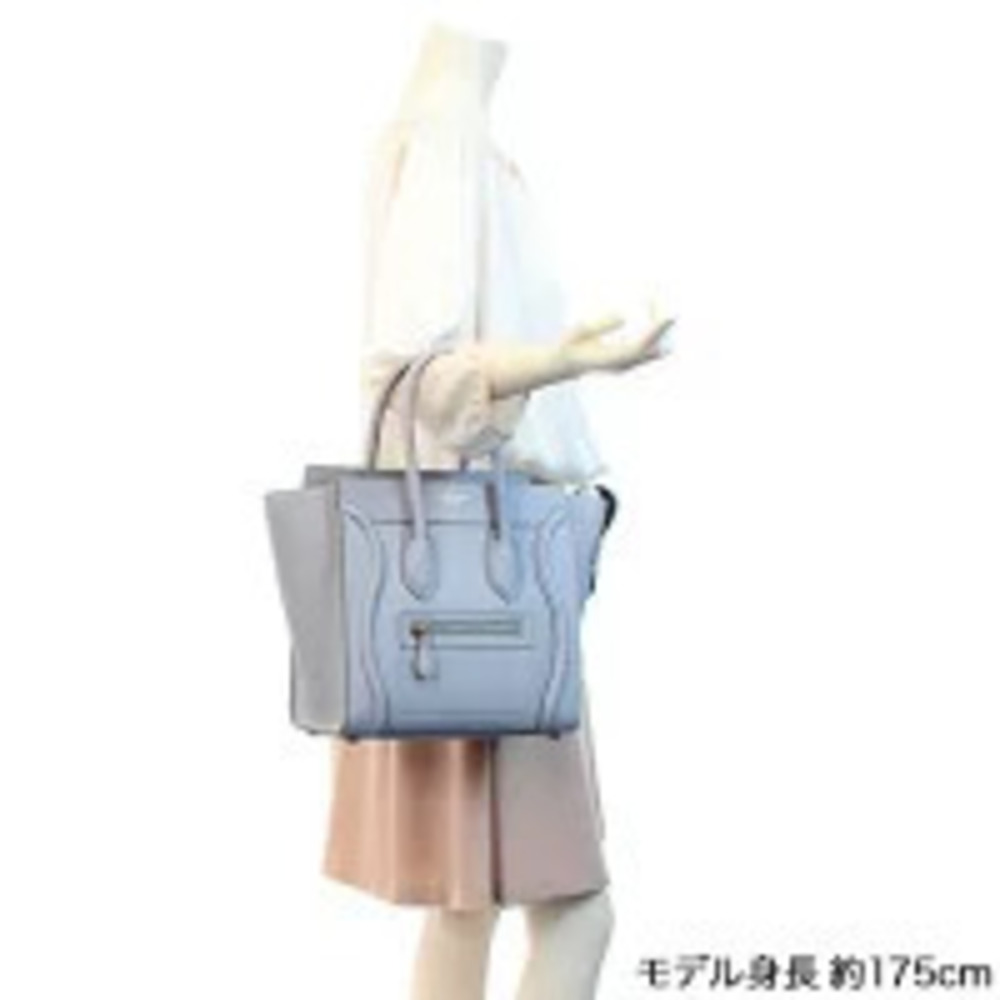 Celine Cabas Tote Brown Bag Black Brown Black